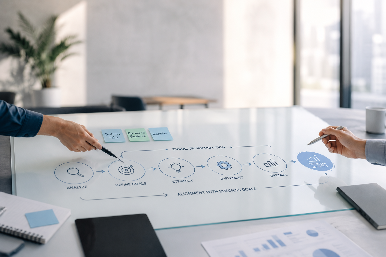 Digital strategy and transformation