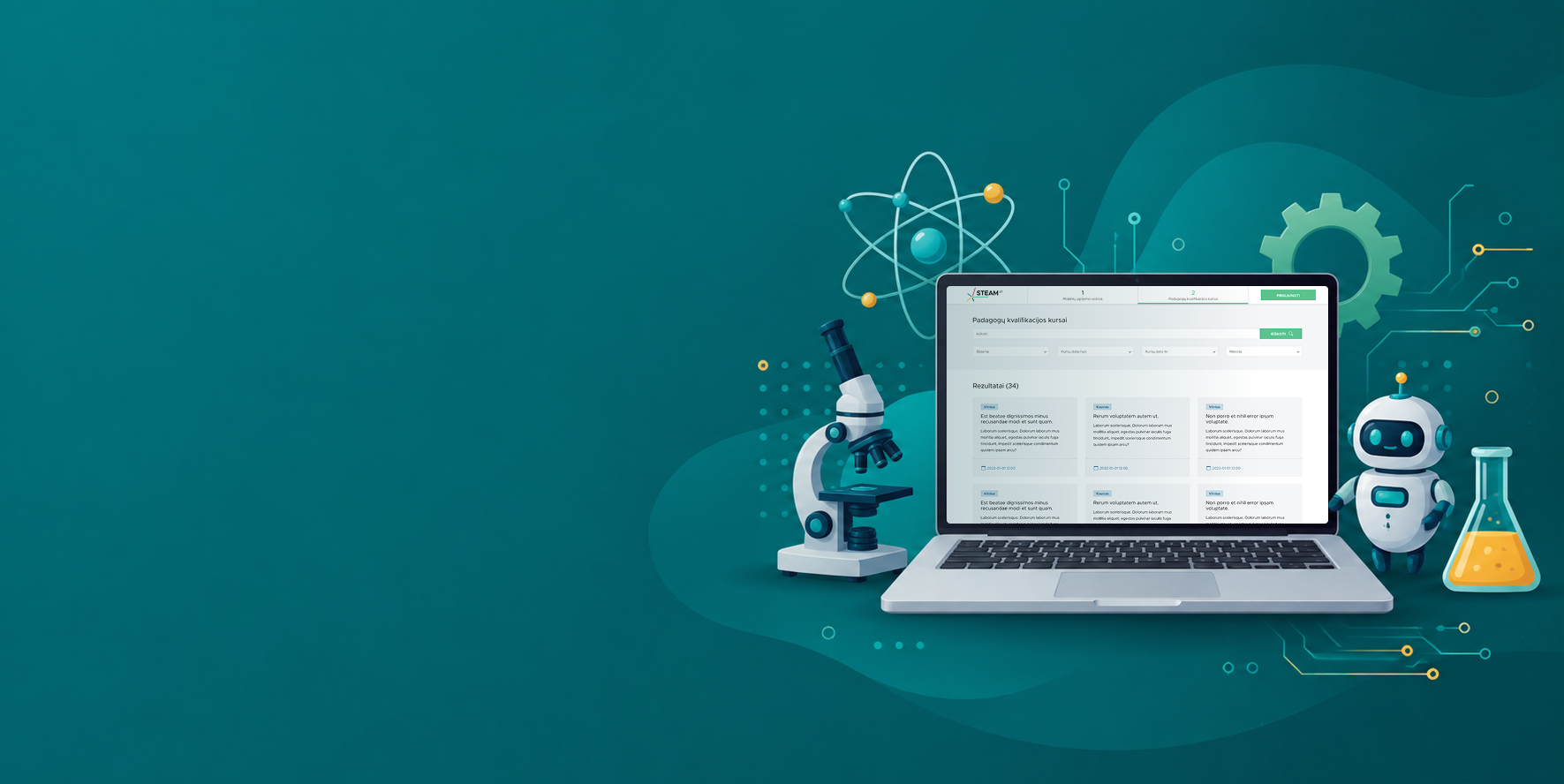 STEAM Activity Booking System and Intranet