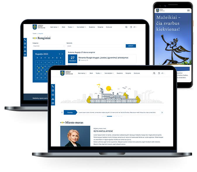 Mažeikiai Municipality Website